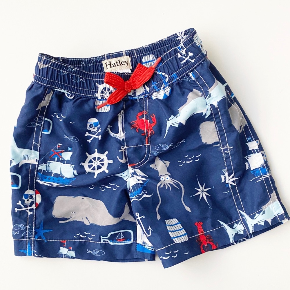 Hatley infant swim trunks, boy 9-12M